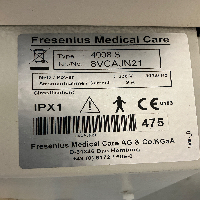 Fresenius Medical Care 4008 S Hemodialysis Machine image 3
